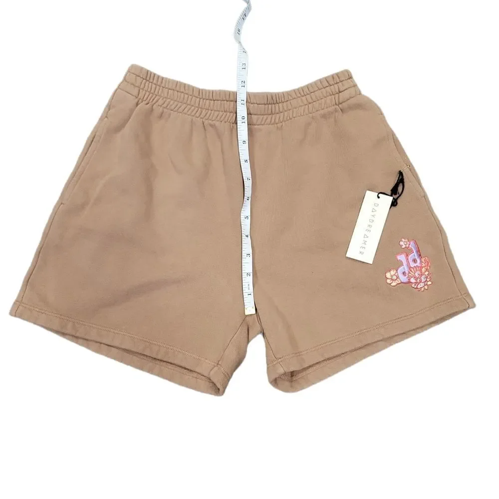 Daydreamer Flower Logo Boyfriend Sweat Shorts